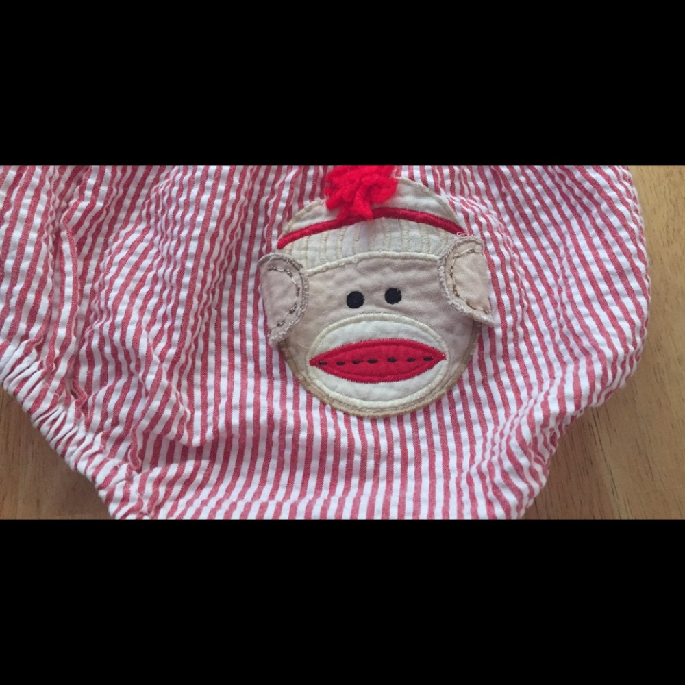 Zubels diaper cover monkey